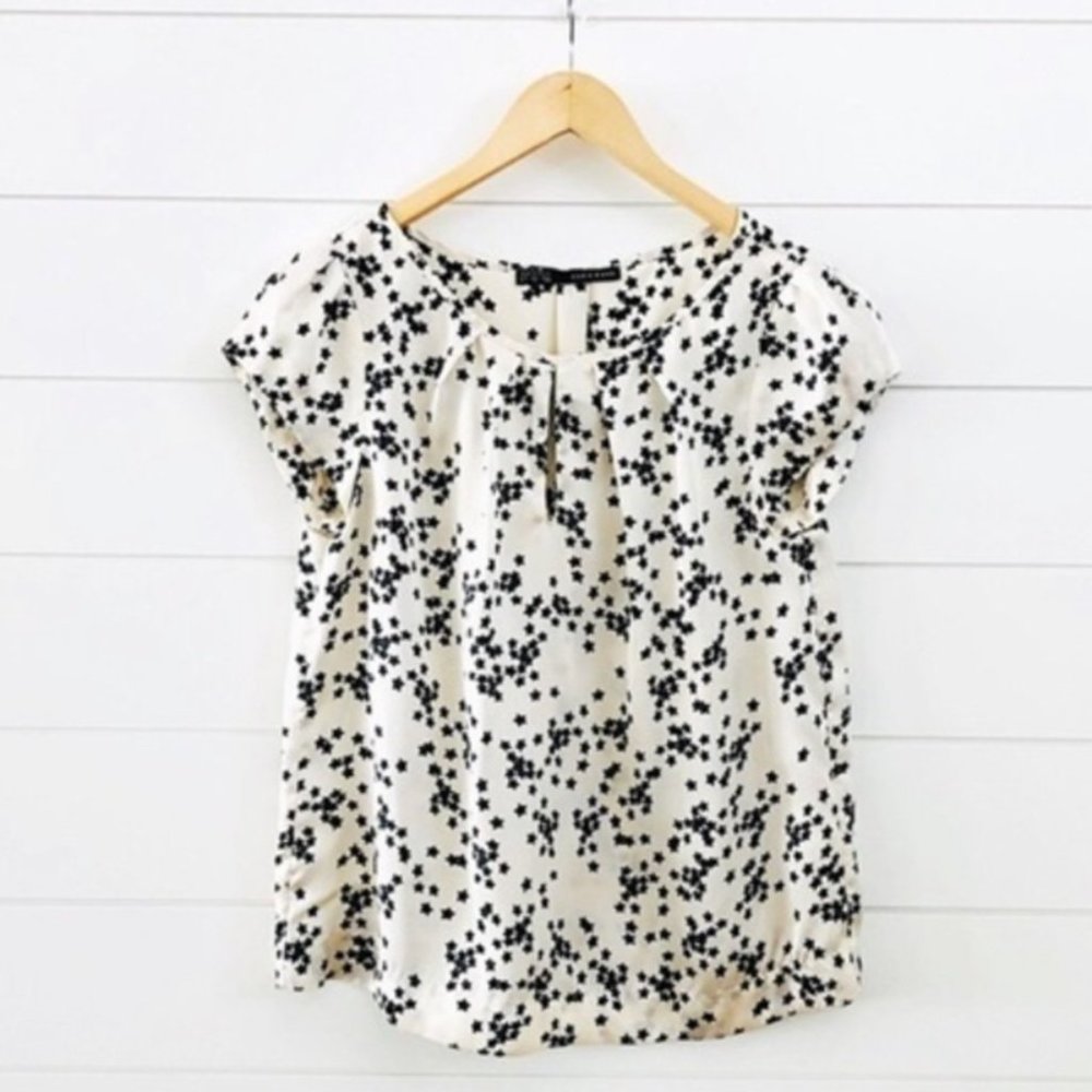 Zara Basic: Bright Starry Blouse